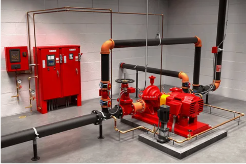 NFPA-Compliant Fire Fighting System